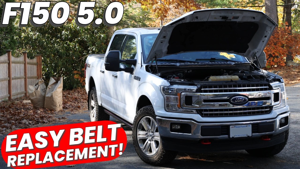 Замена ремня F150 5.0 со схемами! Сделай сам