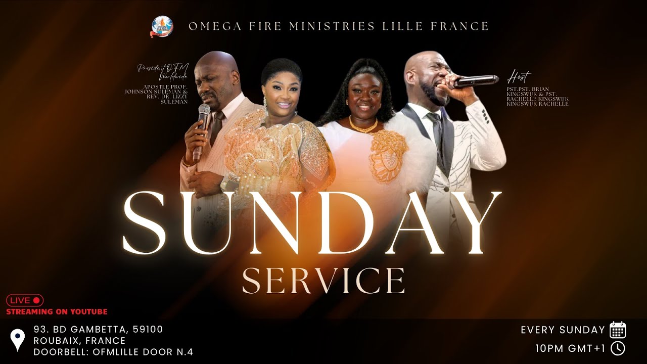 SUNDAY SERVICE  (14.12.25) || Pastor BRIAN KINGSWIJK || OFM LILLE