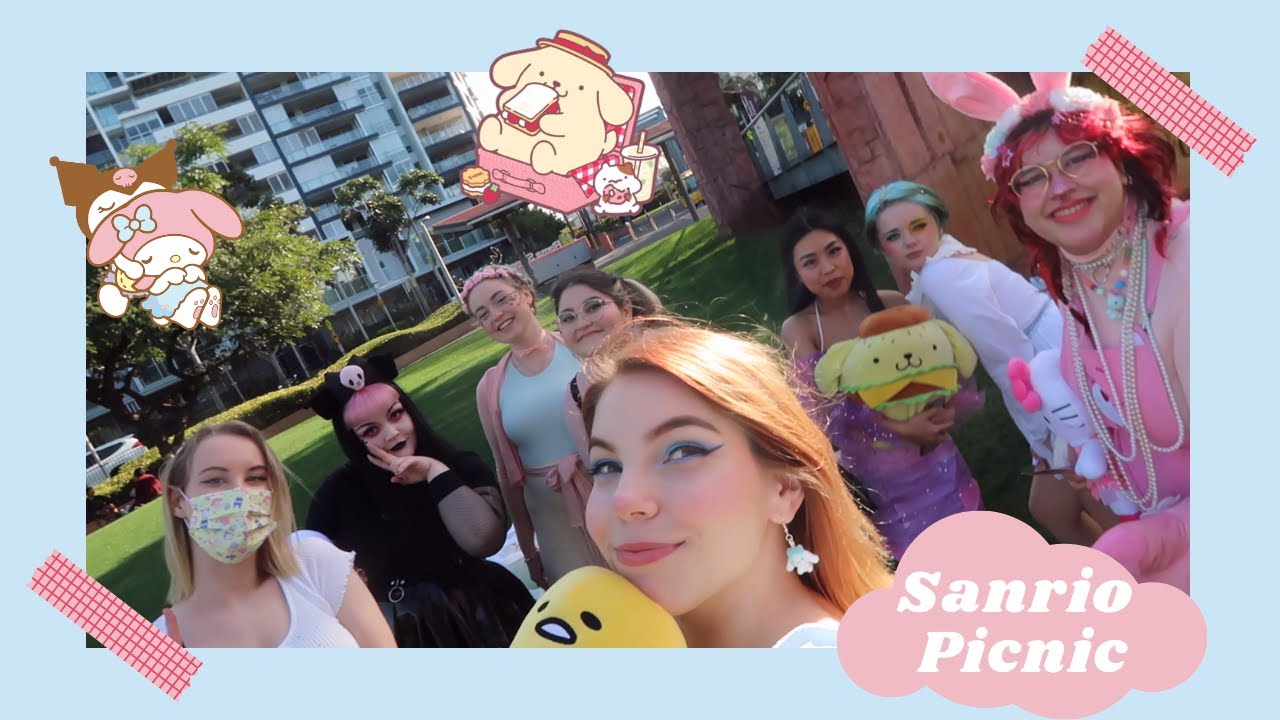 I Hosted a Sanrio Picnic for my Friends ♡