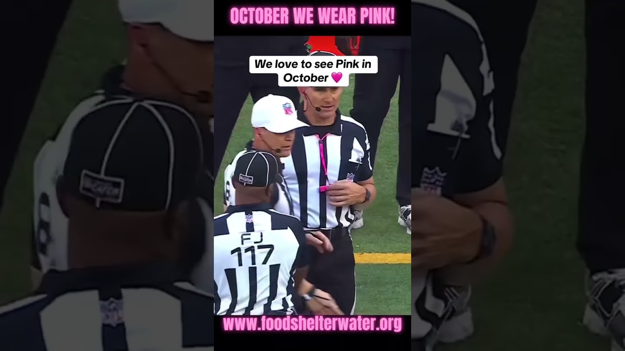 In October we wear pink! 