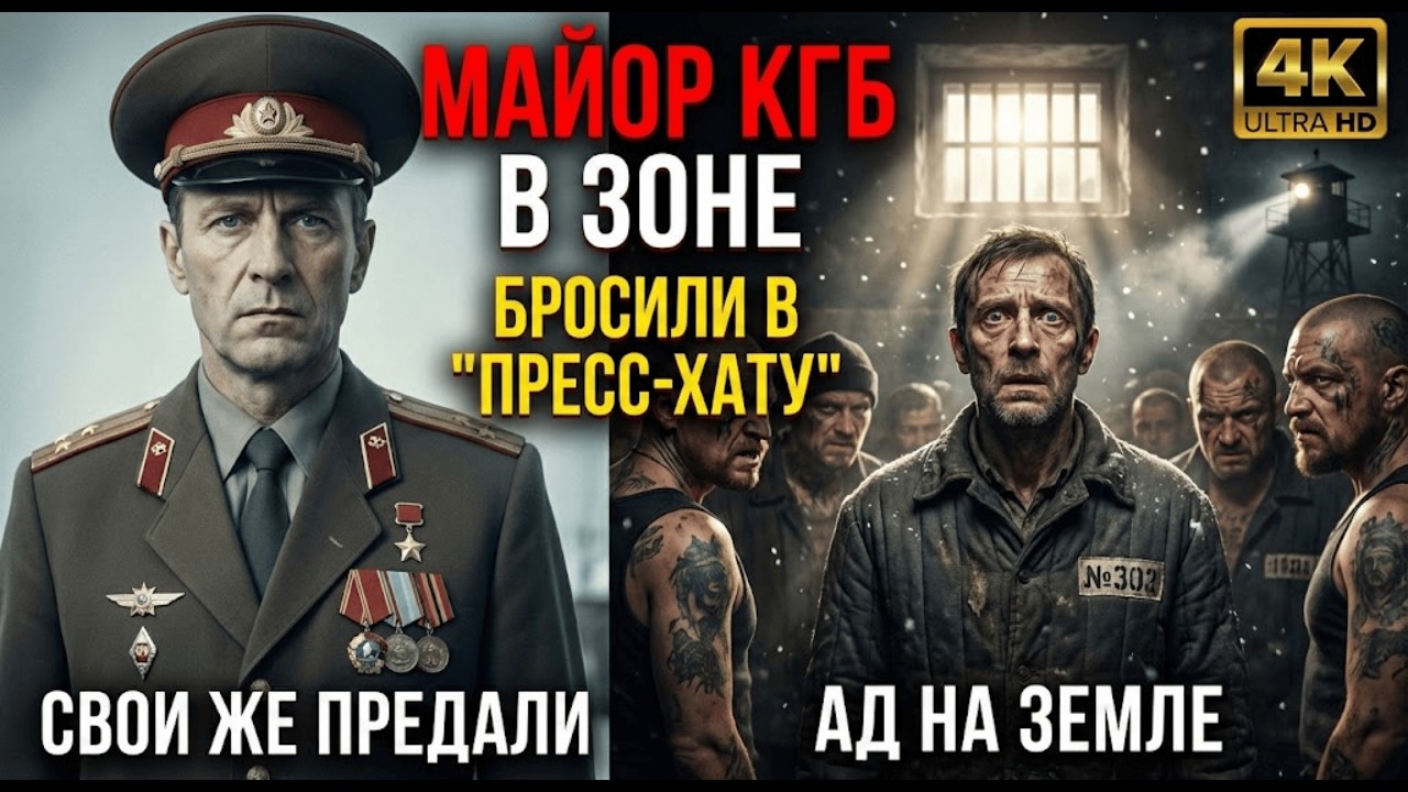 Что сделали ЗЕКИ с ОФИЦЕРОМ КГБ? Секретная история из застенков.