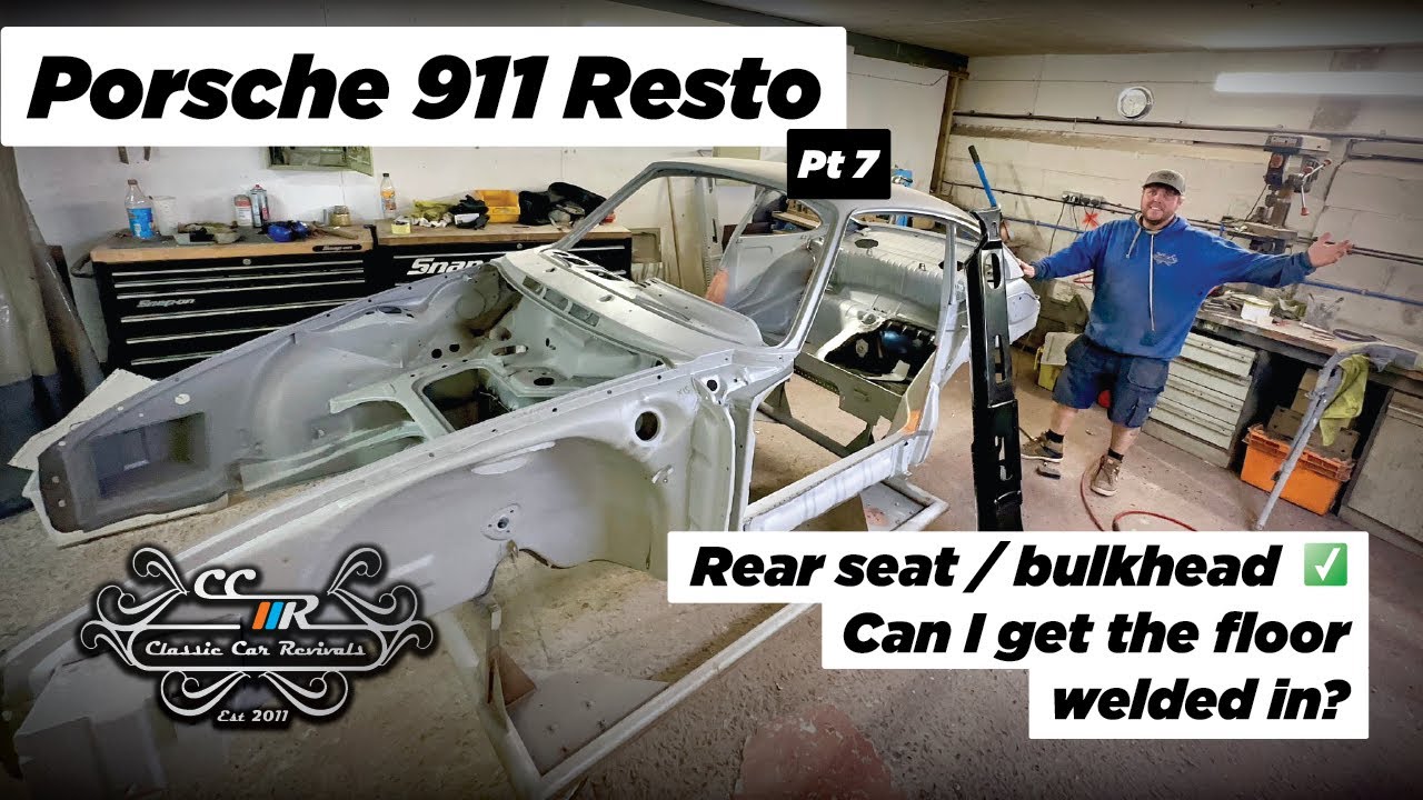 Реставрация Porsche 911, часть 7! Ремонт заднего сиденья и перегородки, но можно ли установить пол?