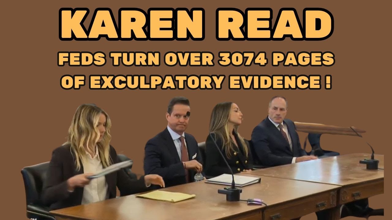 Atty Reacts: KAREN READ 2/26/24  Hearing - 3074 pages of exculpatory evidence received from Feds!