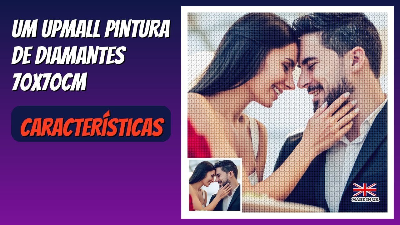 RESEÑA (2026) : UM UPMALL Pintura de Diamantes 70x70cm. DETALLES
