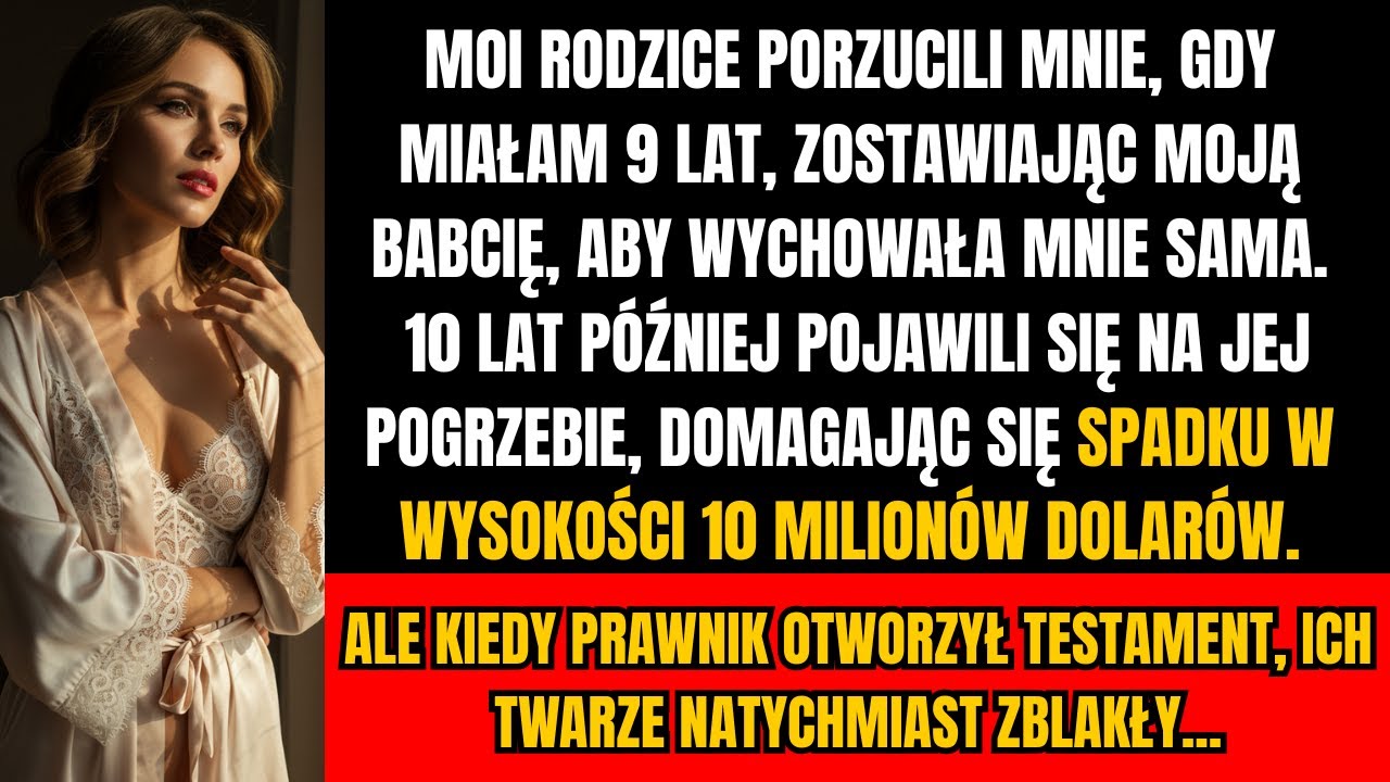 Moi rodzice porzucili mnie, gdy miałam 9 lat — teraz jestem milionerką i jedyną spadkobierczyni...