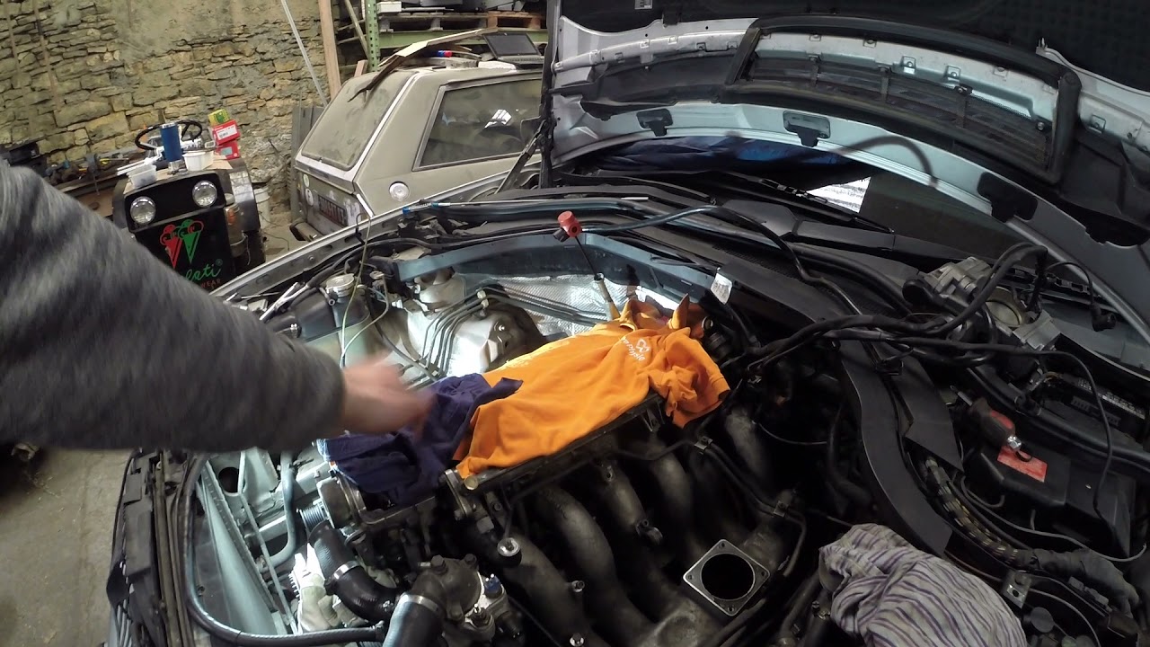Mercedes W140 300SEL  - Uszczelka pod głowicą / Head gasket / Zylinderkopfdichtung cz 1