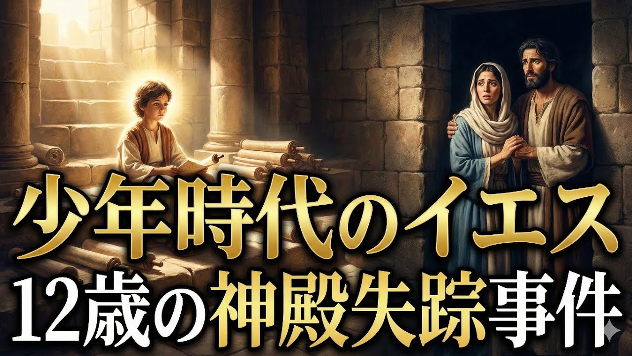 【イエス失踪事件】「あの子は人間じゃない」両親が戦慄した神殿の失踪。イエス・キリストの正体と歴史から消された謎の期間を考察