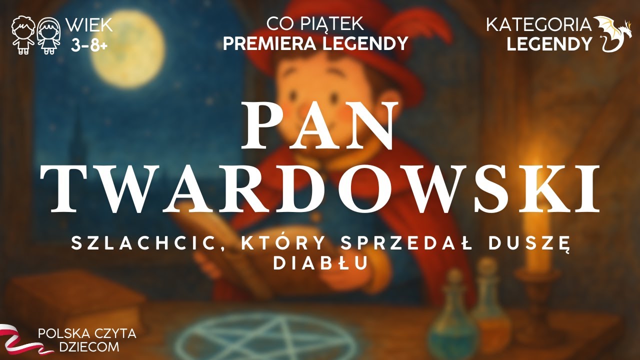 PAN TWARDOWSKI LEGENDA! 🎩 Jak pokonać diabła? | Bajka dla dzieci