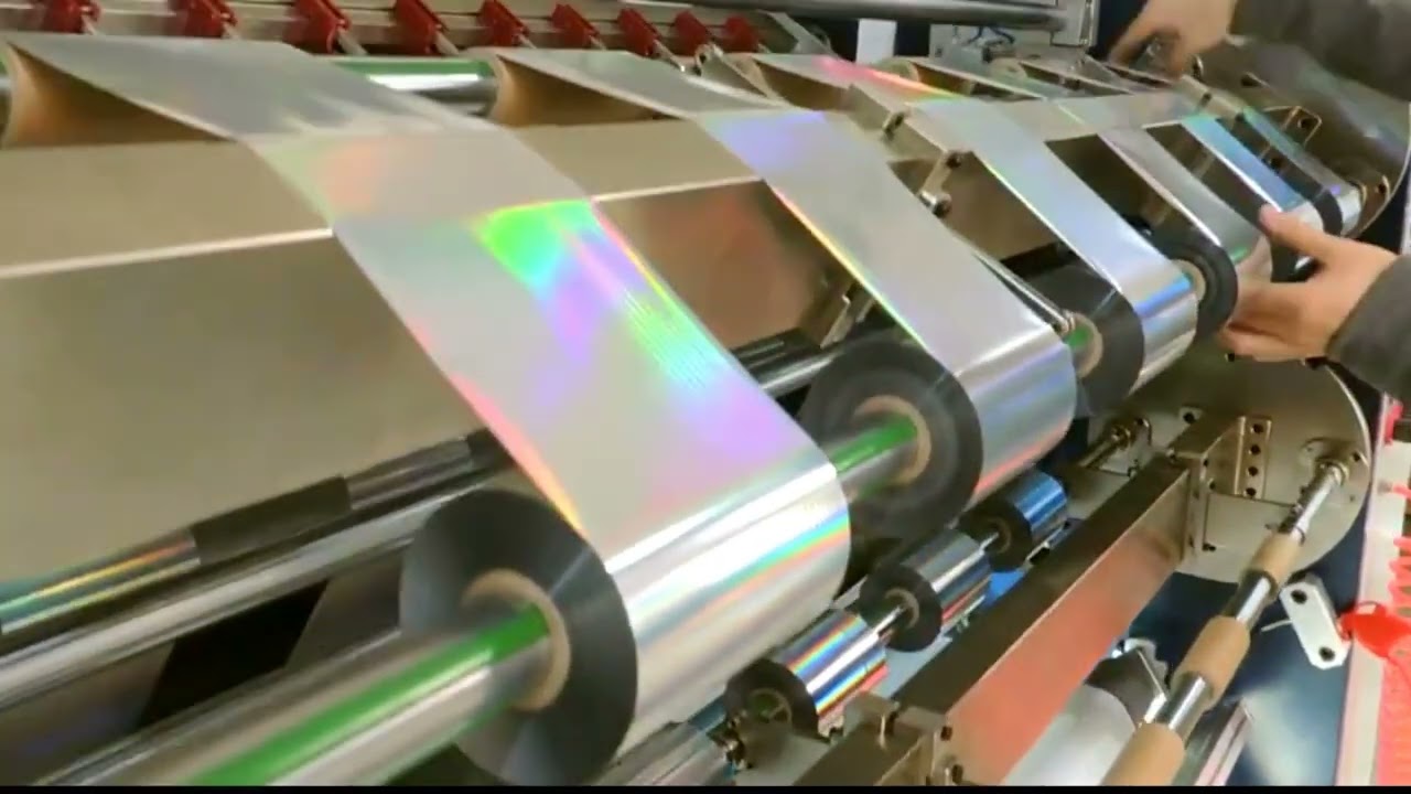 Eletrolytic Aluminium Sheet Slitting Machine Fully Automatic Film Slitter