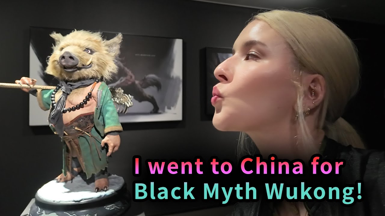 From Crying Over Bajie to Actually Visiting The BLACK MYTH WUKONG EXHIBIT IN CHINA!