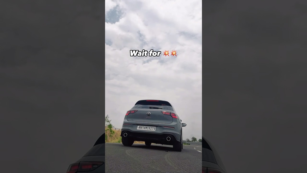 VW GOLF GTI EXHAUST NOTE!