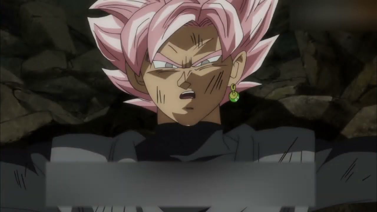 Vegeta eats black
