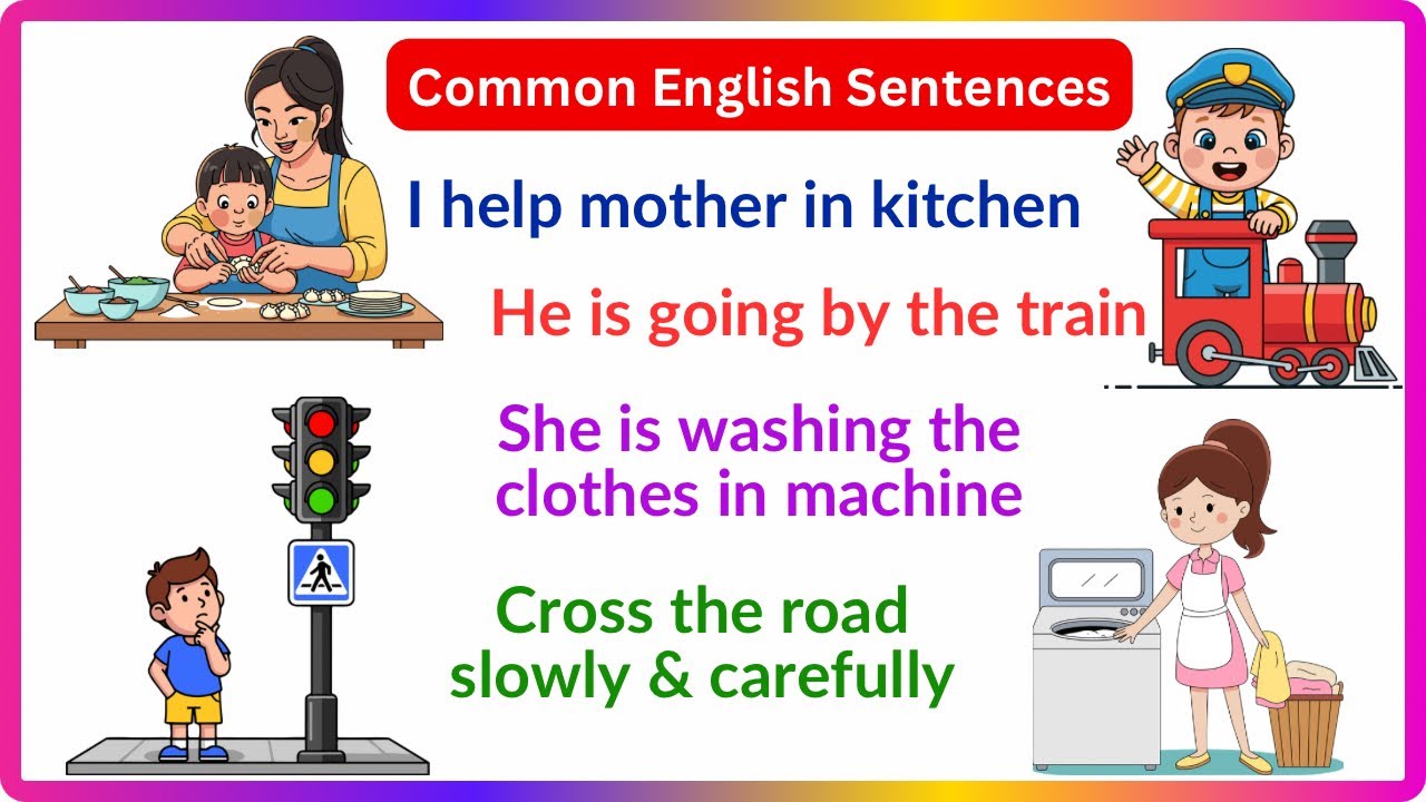 30 Common Daily English Sentences | Speak English Easily 🗣️🇺🇸