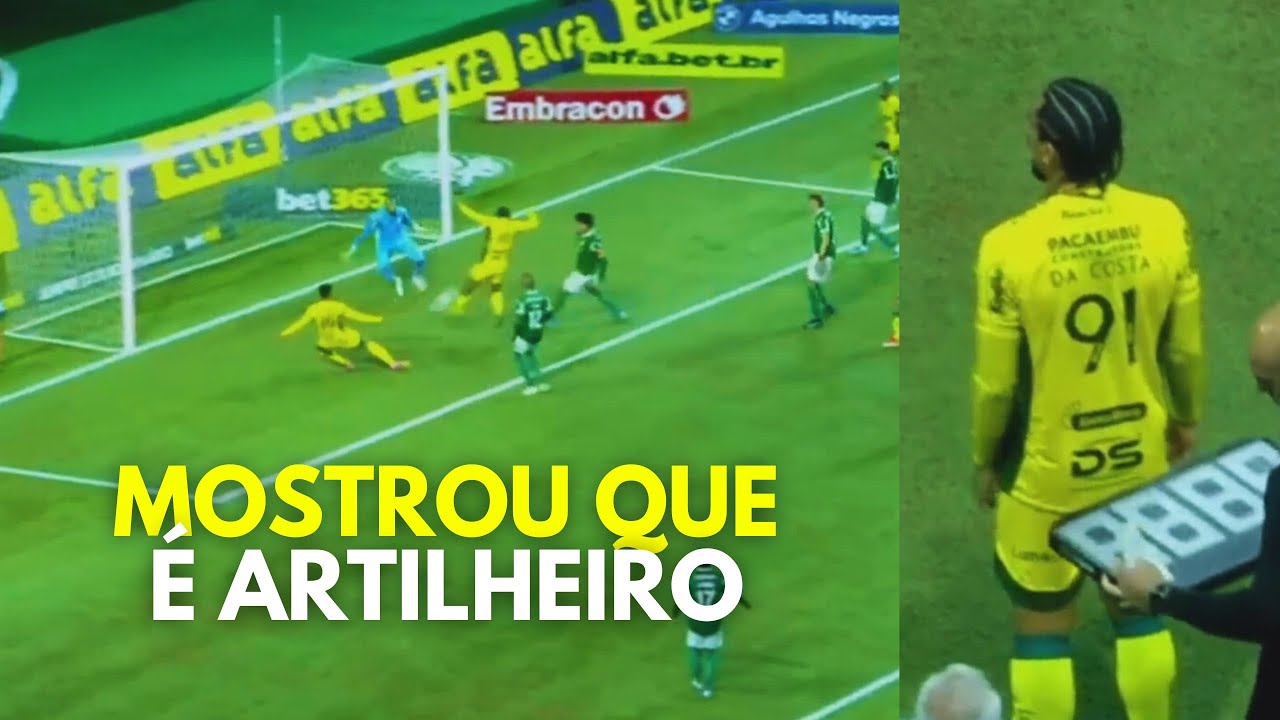 CHICO DA COSTA FEZ SUA ESTREIA PELO MIRASSOL