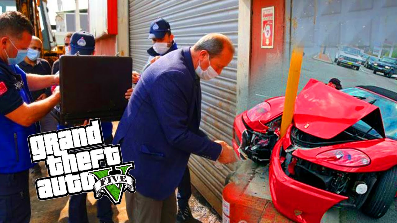 GTA 5 GERÇEK HAYAT !!! - Polis Kulübümüzü Kapattı ! ( BÜYÜK KAZA ! Fehmi Ölecek mi? ) #17