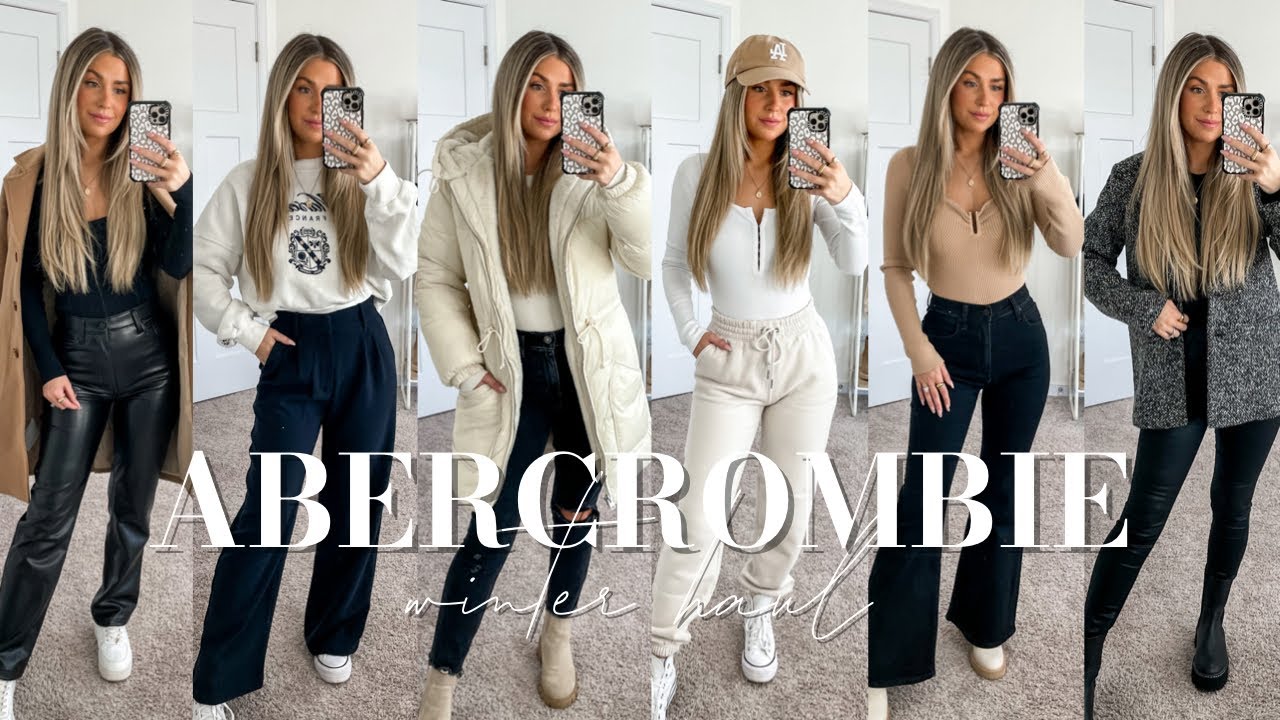 Abercrombie Try-On Haul | Winter 2023