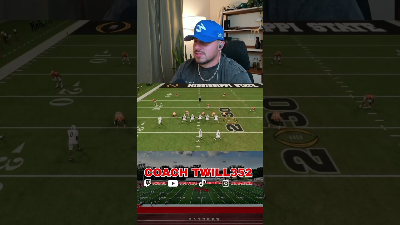 How to use hot routes in college football 26 🏈 #cfb26 #eacollegefootball26