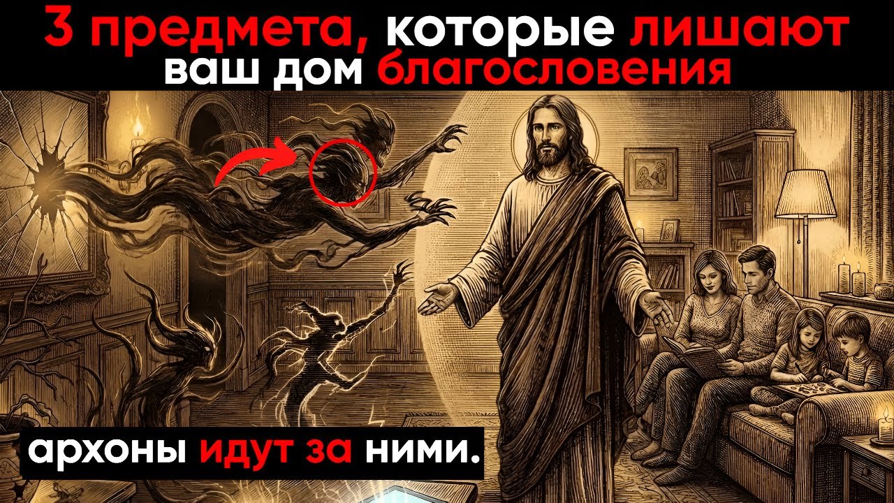Иисус открыл 3 предмета, которые привлекают Архонтов в ваш дом (вы должны немедленно их убрать).