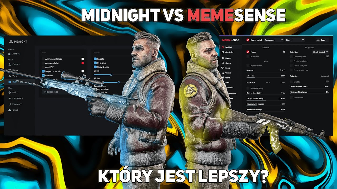 Midnight VS Memesense | Kt&oacute;ry jest najlepszy?