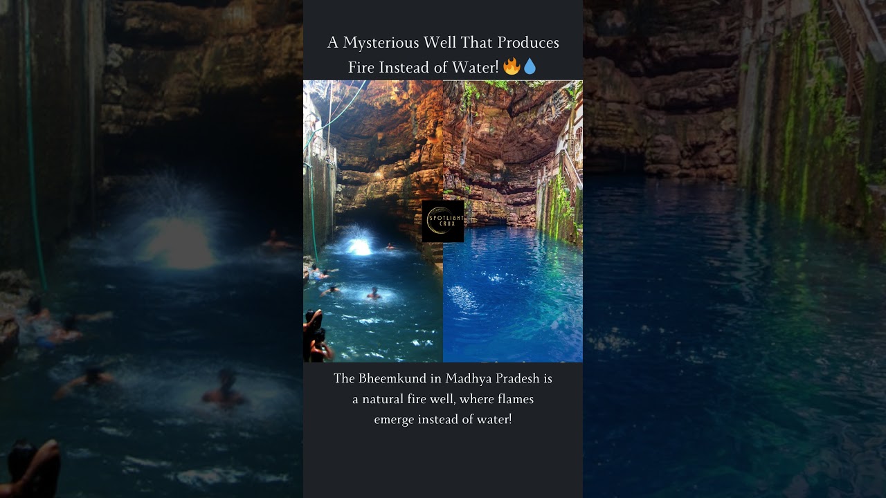 🔥 A Mysterious Well That Produces Fire Instead of Water! | Bheemkund, Madhya Pradesh 💧 