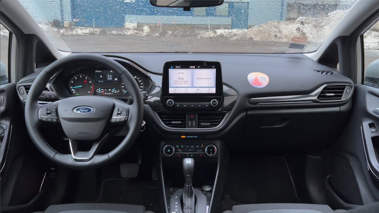 Interior Ford Fiesta Active 1,0 EcoBoost 125hp 92kw MildHybrid automatic (7g PowerShift)