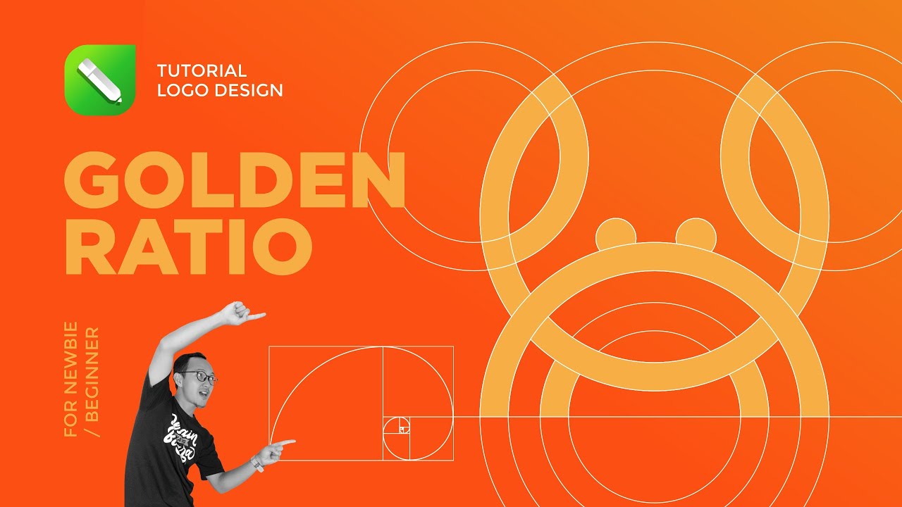 TUTORIAL LOGO DESIGN WITH GOLDEN RATIO DI COREL DRAW 2020  |  EDUKASI DESAIN EPS26