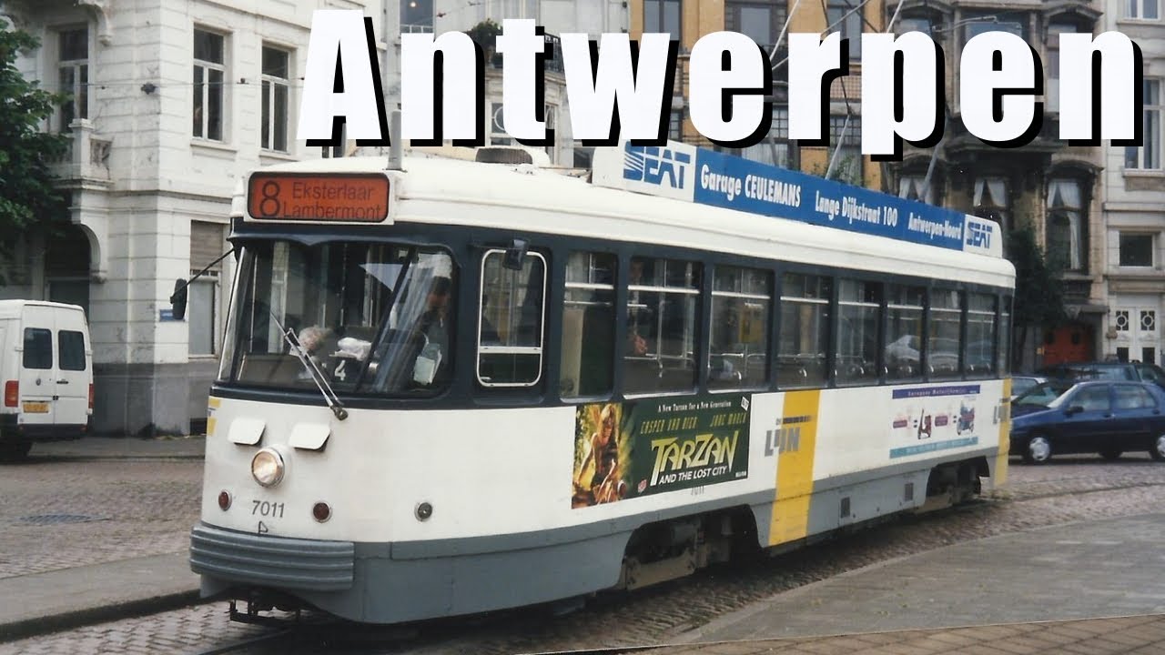 Trams in Antwerp | PCC cars in 1998/99 🇧🇪