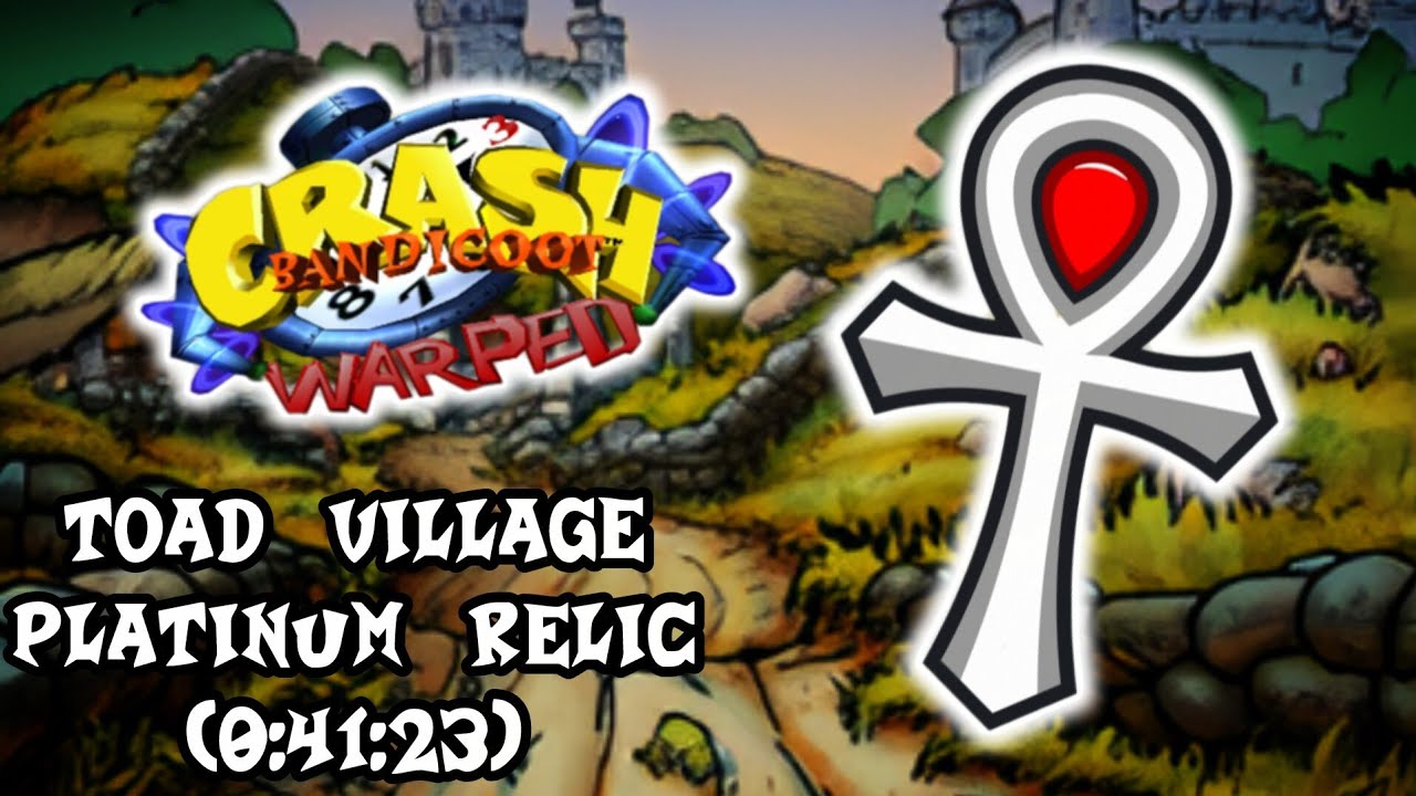 TOAD VILLAGE - PLATINUM RELIC - CRASH BANDICOOT 3: WARPED (105%) (0:41:23) #foryou #viral #fyp   
