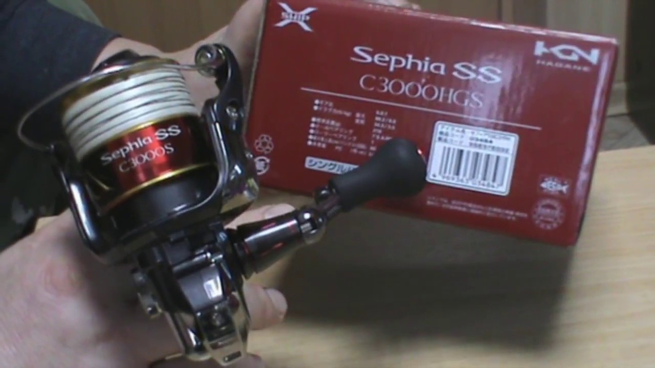 SHIMANO  SEPHIA SS C3000HGS, 2015 модельного года, полное ТО.