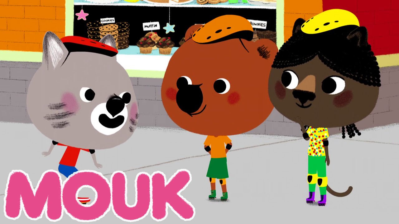 Mouk - Dragon skates (New York - USA) | Cartoon for kids