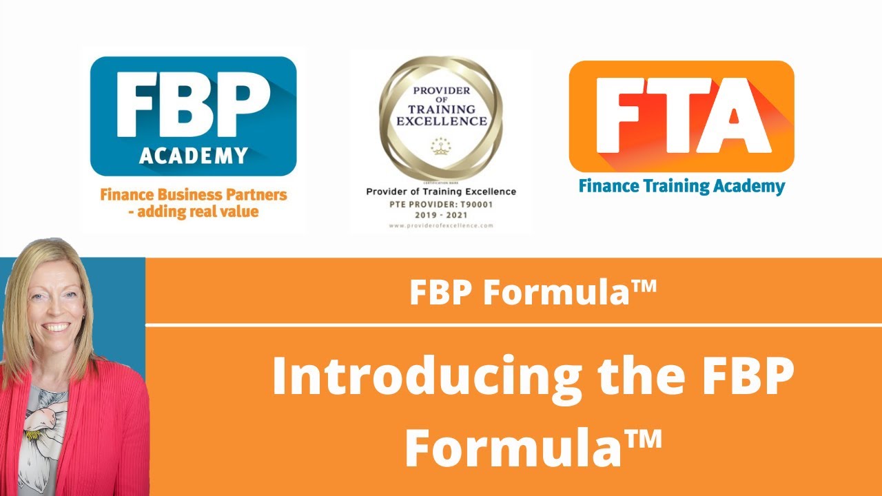 The Finance Business Partner Skillset: Introducing our FBP Formula™