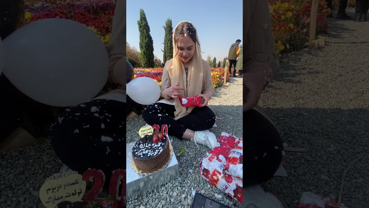 Happy birthday 🎊 🎉 تولدم در دل طبعیت 🌹🌹