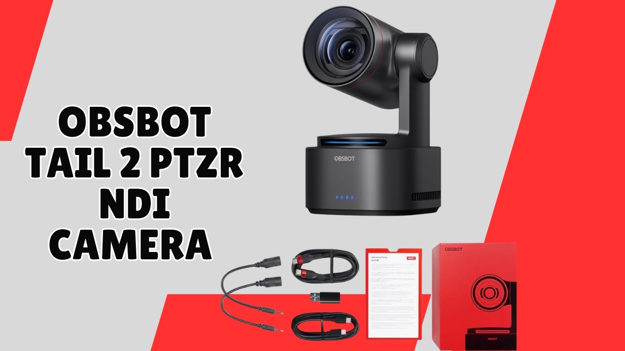 OBSBOT Tail 2 PTZR Camera &ndash; Professional Streaming Made Easy &ndash; REVIEW
