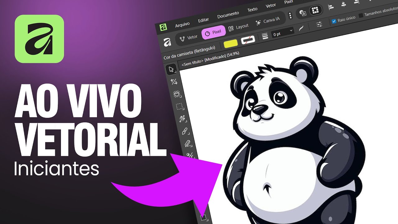 Tutorial Affinity: Dicas de vetorização para iniciantes no Affinity Vetor