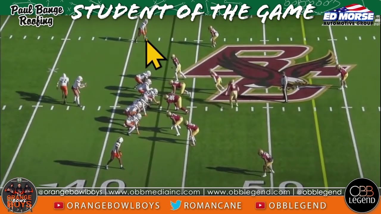 SOTG Miami Hurricanes Vs Boston College
