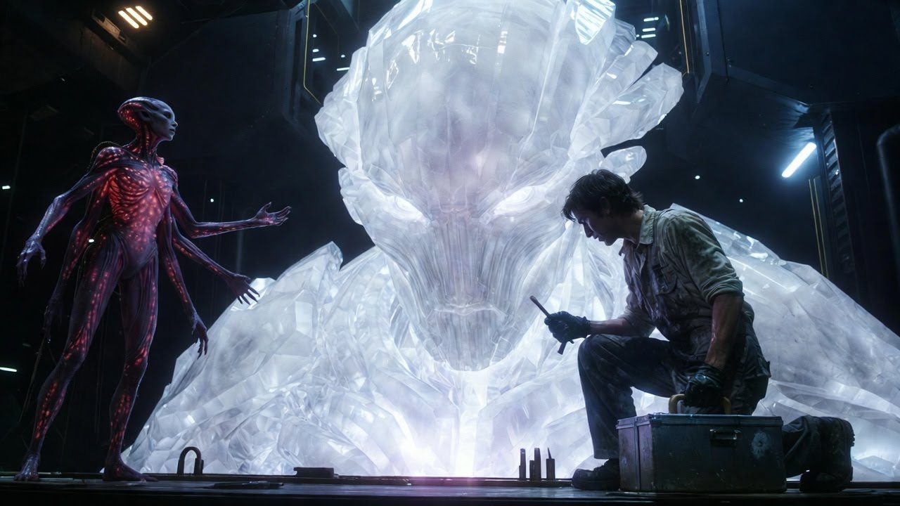 Human Mechanic Restores Ancient Alien Sentinel After 1,358 Years! 🌌🤯