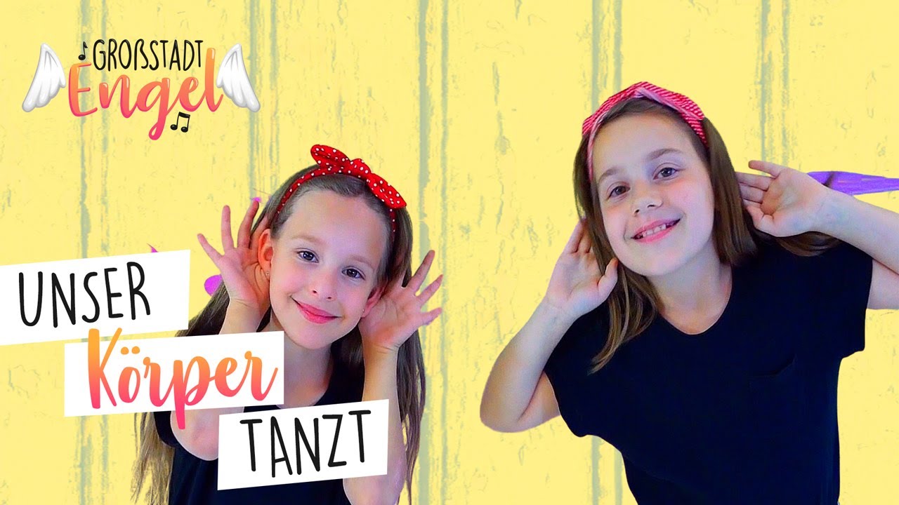 Unser Körper tanzt - Kinderlieder zum Tanzen | Bewegungslieder | Kindertanz | GroßstadtEngel