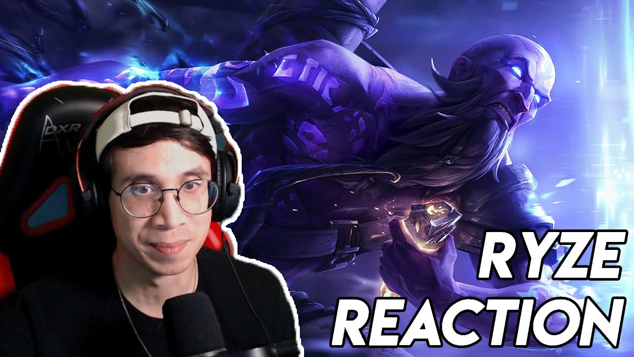 Arcane fan reacts to RYZE (Voicelines, Skins, & Story) | LEAGUE OF LEGENDS?