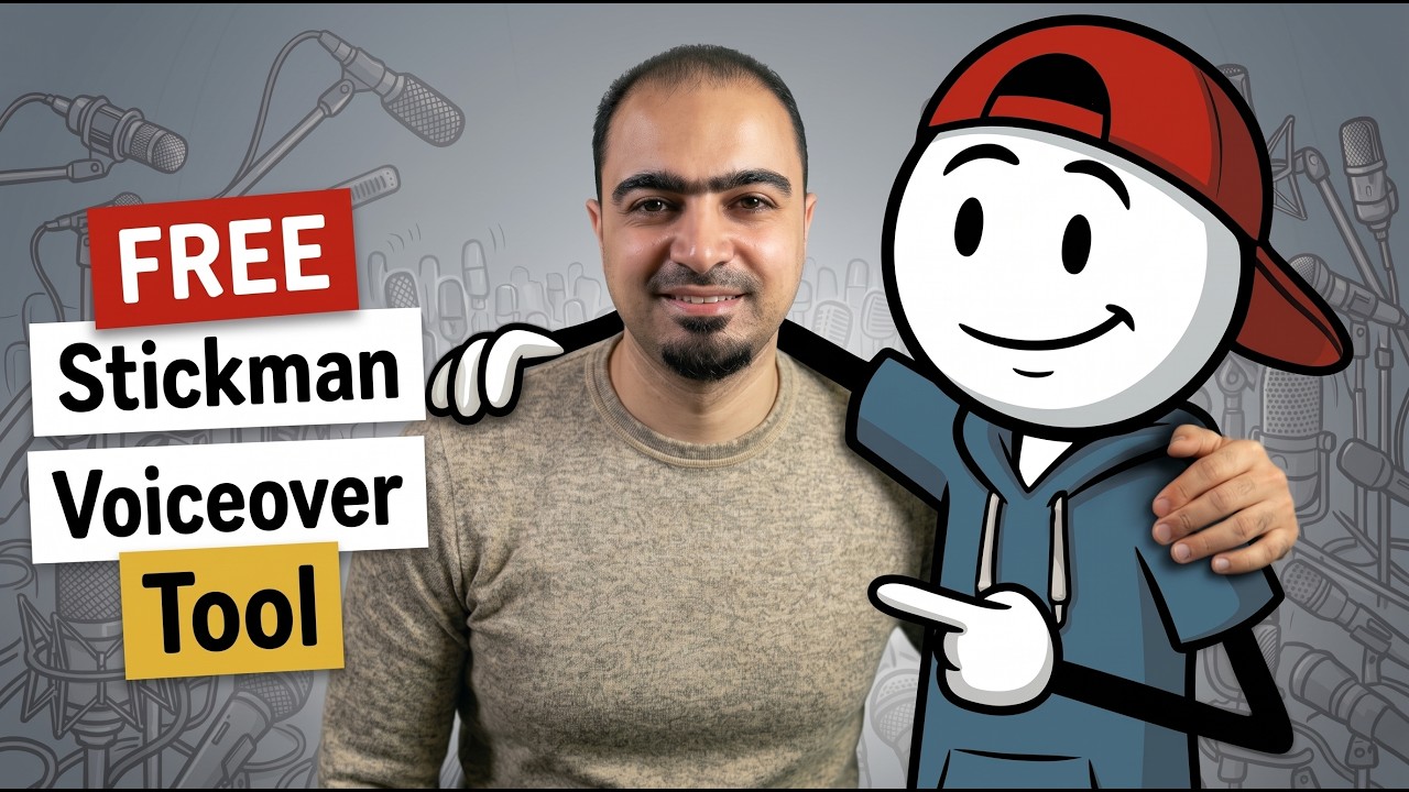 How I Create Free Ai Voiceover For Stickman Animation Videos?!