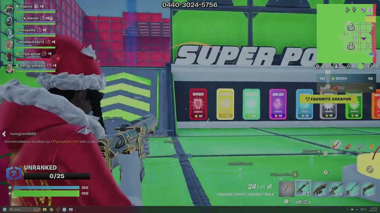I played 3 fortnite games