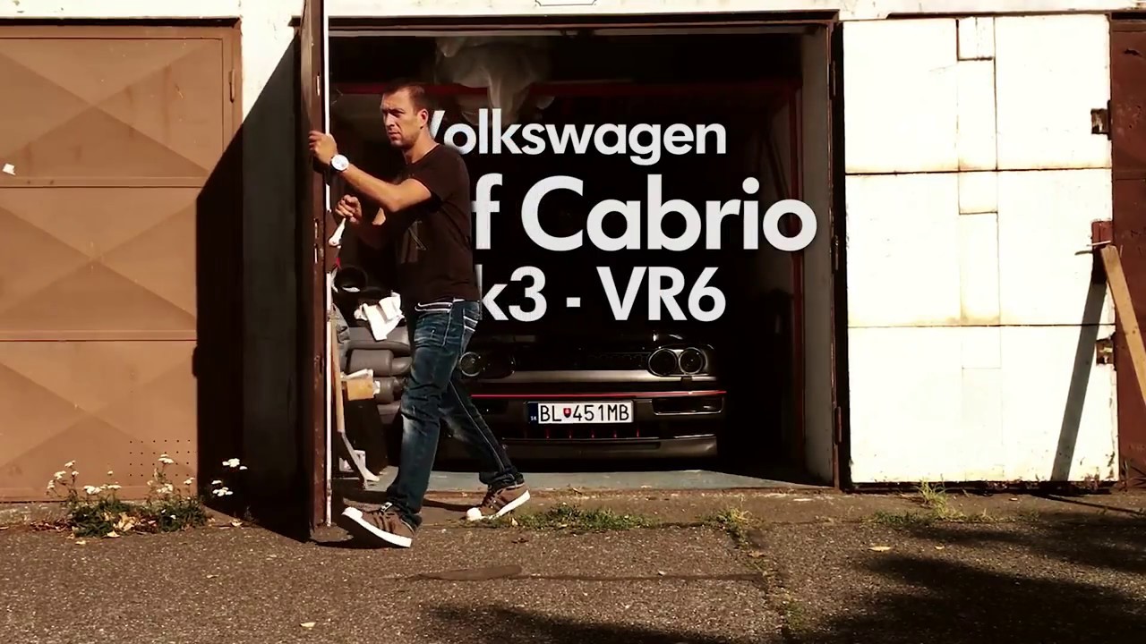 vw Mk3 golf vr6 cabrio cinematic car video movie