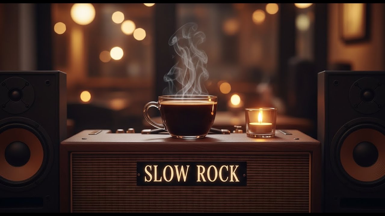 Slow Rock Music for Quiet Late Nights 🌙 Emotional Guitar Ballad