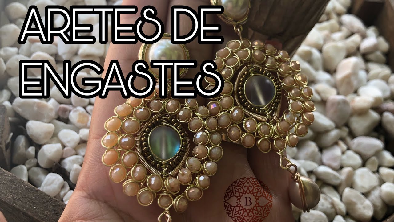 Aretes / pantallas de engastes #alambrismo #bisuteria #aretes #pendientes #pantallas #tendencia2019
