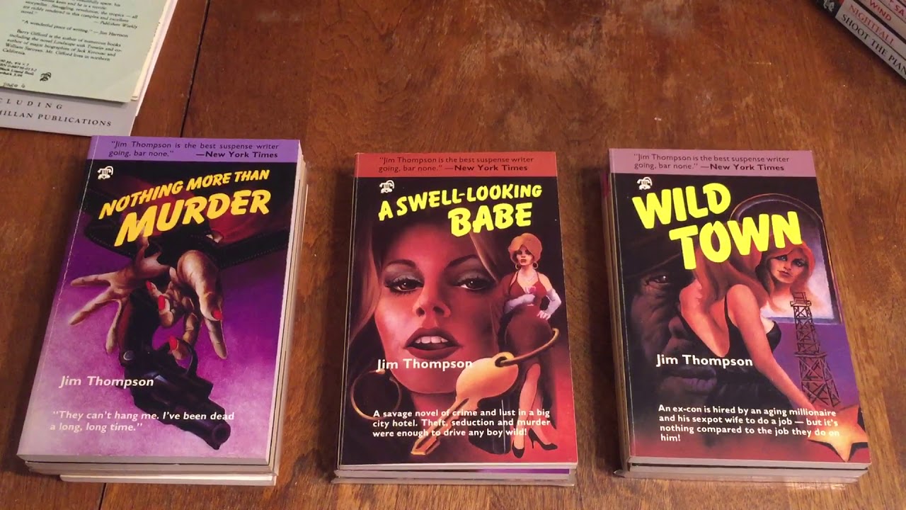 Black Lizard Classic hard crime vintage paperbacks, Part 1 of 2, Episode #89.