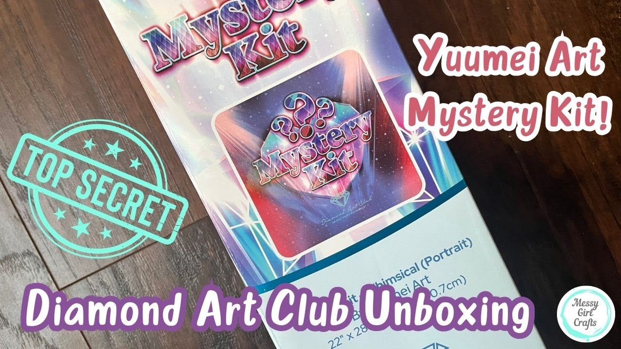 Diamond Art Club Unboxing - Mystery Kit (Whimsical Portrait) by Yuumei Art!