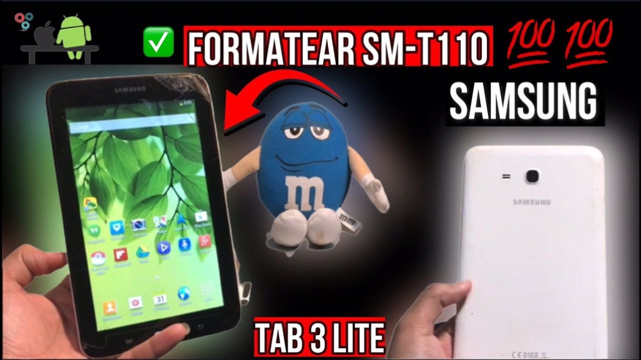 ✅COMO FORMATEAR SAMSUNG TAB 3 LITE “SM-T110” 100% SEGURO |2023|
