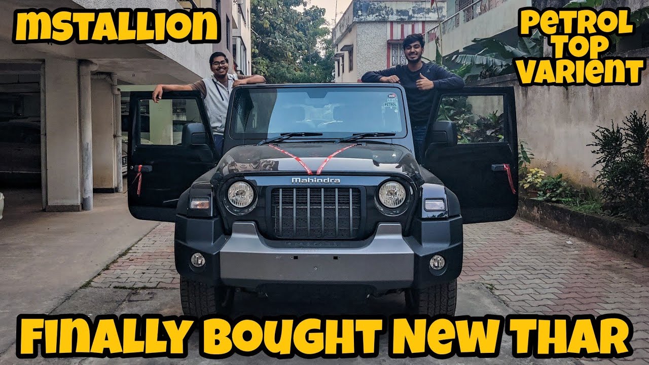 Finally Taking Delivery of MAHINDRA THAR!!!2.0 mStallion Edition!!! 150 Horsepower | Hard Top |#MxK