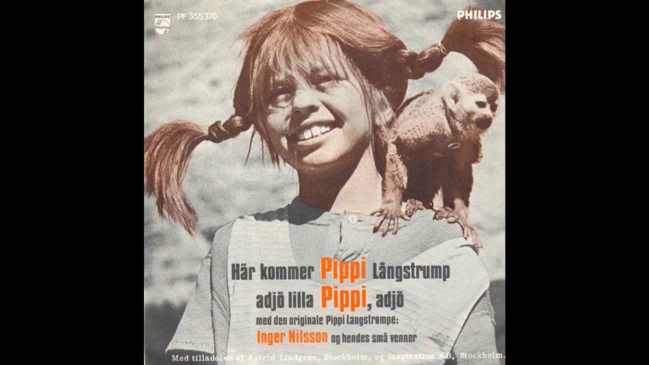 Inger Nilsson - Här Kommer Pippi Långstrump (Original Swedish Version)