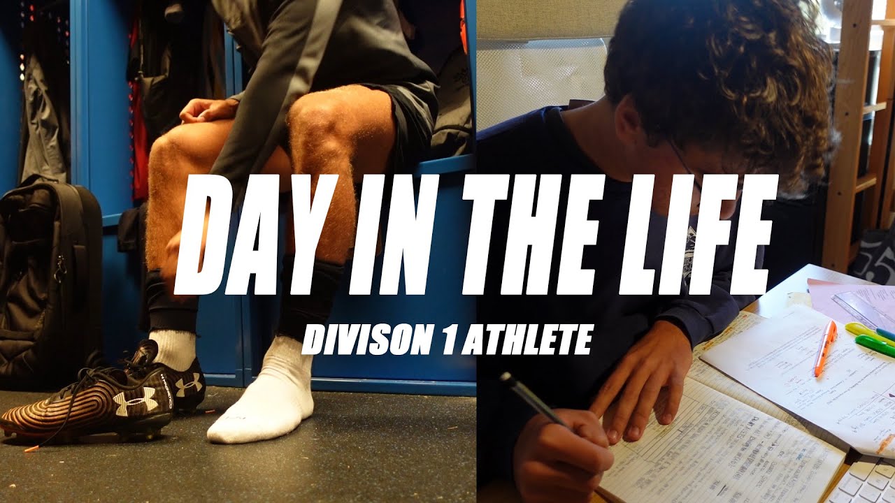 DAY IN THE LIFE OF A D1 ATHLETE- (SOCCER PLAYER)