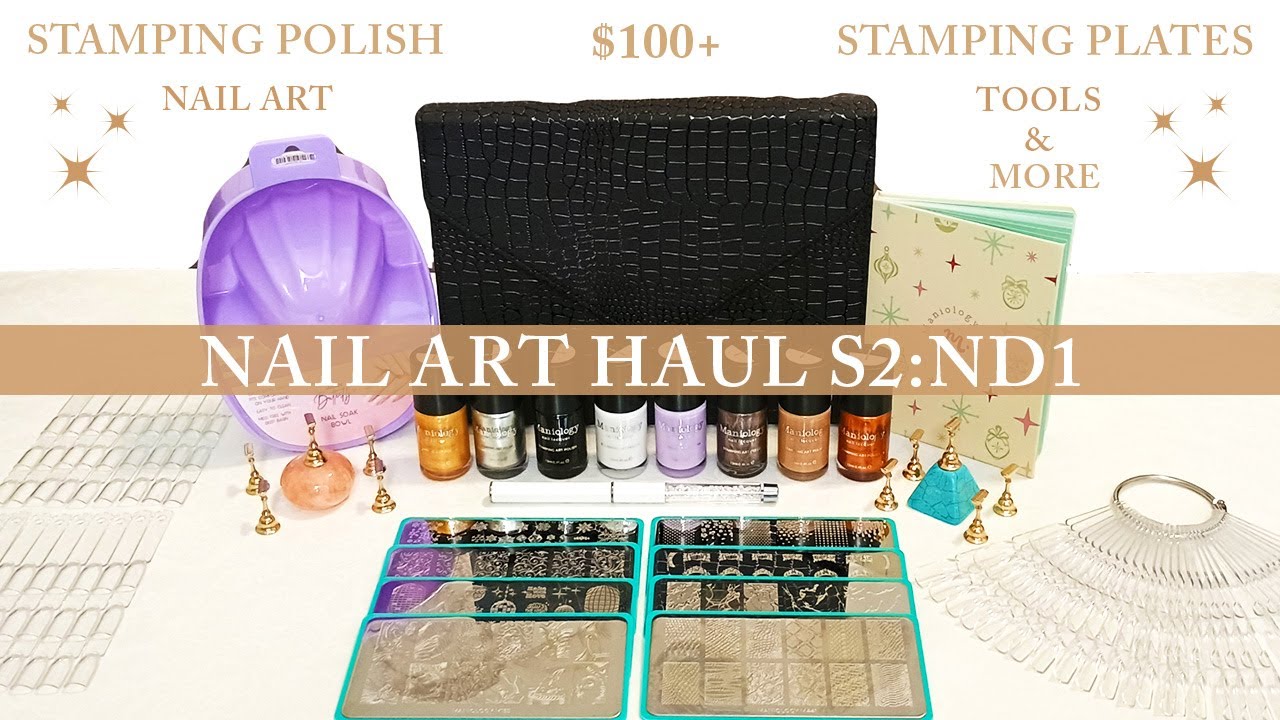 NAIL ART HAUL | NAIL SUPPLY HAUL | STAMPING POLISH | STAMPING PLATES | UNBOXING | SWATCHES | S2:ND1